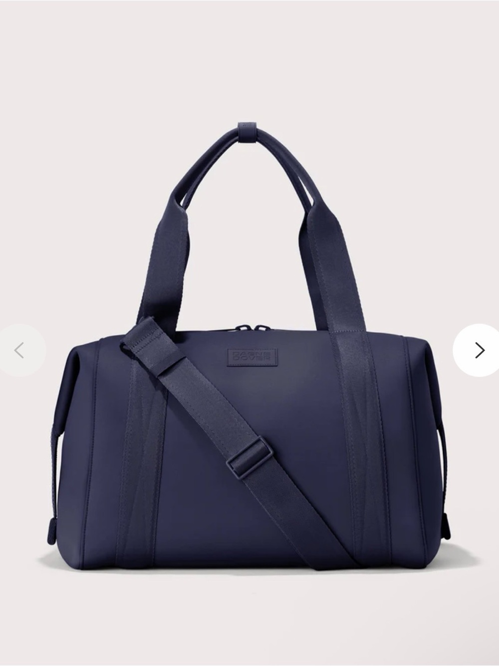 Dagne Dover LANDON NEOPRENE CARRYALL BAG- Storm